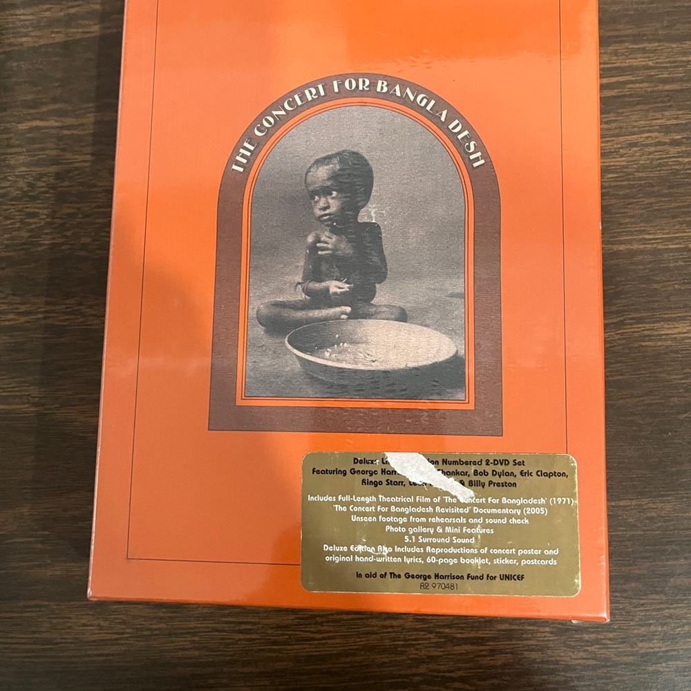 The Concert for Bangladesh Deluxe Box Set - Orange